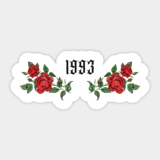 1993 Sticker